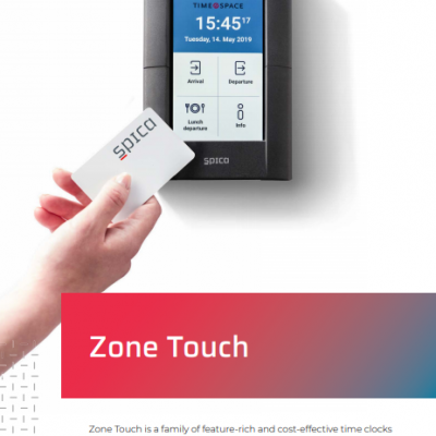 Zone Touch Time Terminal